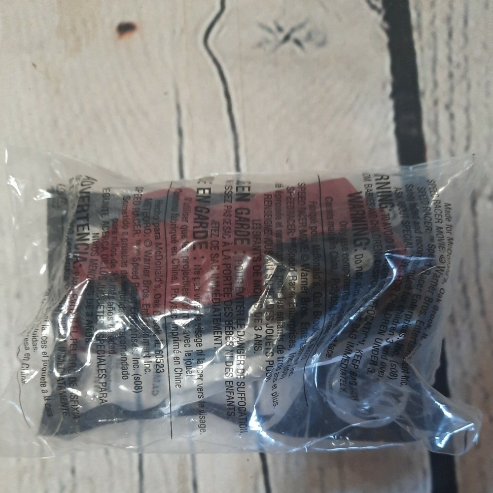 2008 McDonald's Speed Racer‎ Cruncher Block #6 Happy Meal Toy Sealed NIP Movie